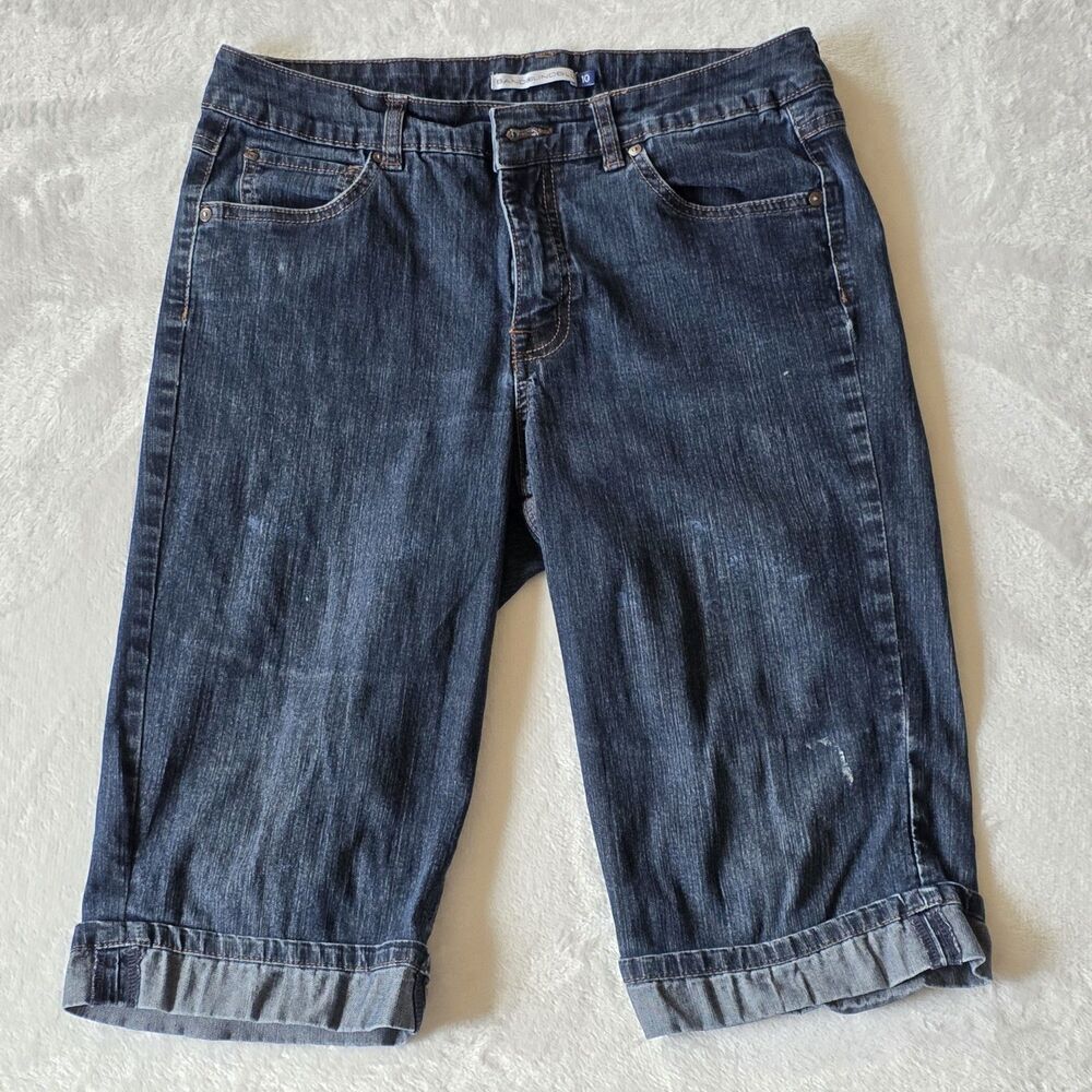 BandolinoBlu Women’s Size 10 Blue Jean Shorts Denim Classic Fit